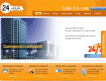 Tablet Screenshot of 24hours-mobile-locksmith.com